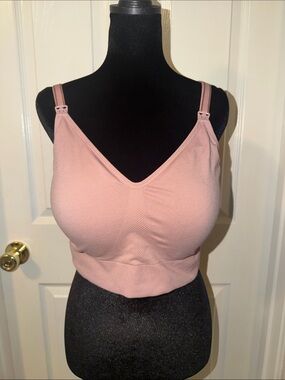 Destination Maternity Dusty Rose Nursing Bralette